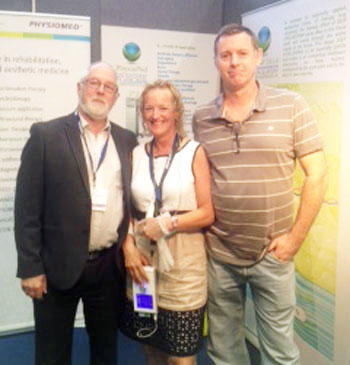 Prof Tim Watson, Julie Soroczyn and Neil Snelson